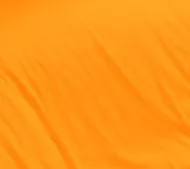 Oranžové saténové prostěradlo 140x230 plachta bez gumy 