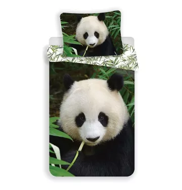Bavlněné povlečení - Panda - 140 x 200 cm + 70 x 90 cm - JERRY FABRICS
