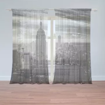 Záclony Manhattan: 2 ks - 150x250 cm - Sablio