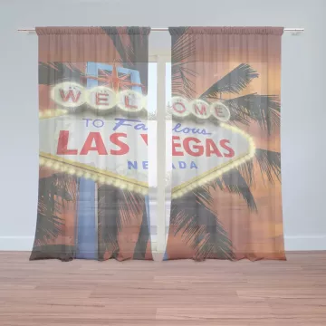 Záclony Fabulous Las Vegas: 2 ks - 150x250 cm - Sablio