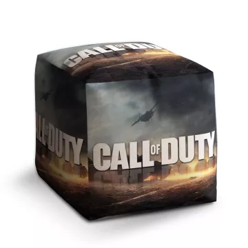 Taburet Kostka Call of Duty Bojiště: 40x40x40 cm - Sablio