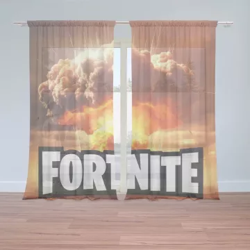 Záclony FORTNITE Exploze: 2 ks - 150x250 cm - Sablio