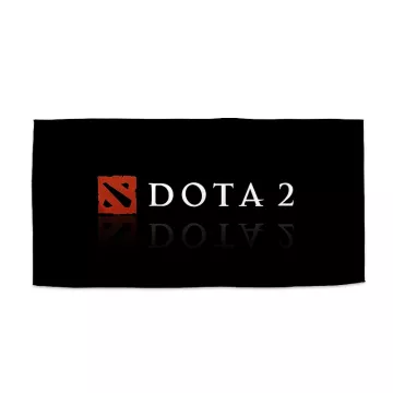 Ručník s potiskem DOTA 2 Černá - Sablio