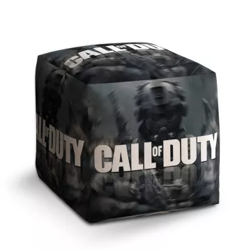 Taburet Kostka Call of Duty Voják: 40x40x40 cm - Sablio