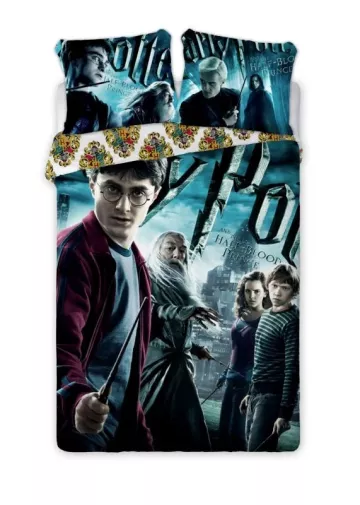 Bavlněné povlečení Harry Potter - Princ dvojí krve - 140 x 200 cm + 70 x 90 cm - Faro