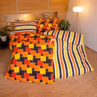 Stanex Ložní povlečení bavlněné orange (LS219) Ložní povlečení 140x220 + 90x70 - (LS219)