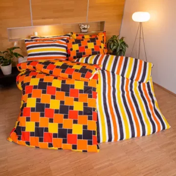 Povlak na polštářek - bavlněné orange - 40 x 40 cm - Stanex (LS219)