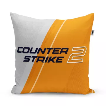 Dekorační polštář Counter Strike 2 Oranžová - Sablio