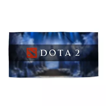 Ručník s potiskem DOTA 2 Modrá - Sablio