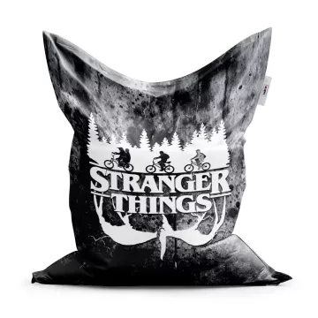 Sedací vak Classic Stranger Things White - Sablio