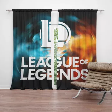 Závěsy League of Legends Glow: 2 ks - 140x250 cm - Sablio