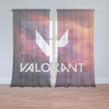 Záclony VALORANT Glow: 2 ks - 150x250 cm - Sablio